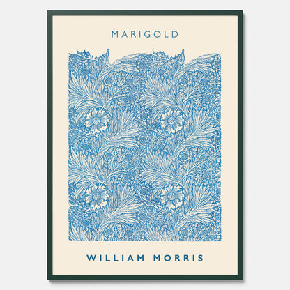 William Morris poster med motivet Marigold. Affisch med William Morris-motiv.