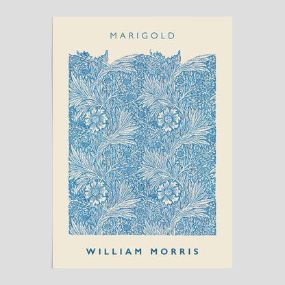 William Morris poster med motivet Marigold. Affisch med William Morris-motiv.