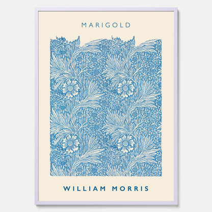 William Morris poster med motivet Marigold. Affisch med William Morris-motiv.