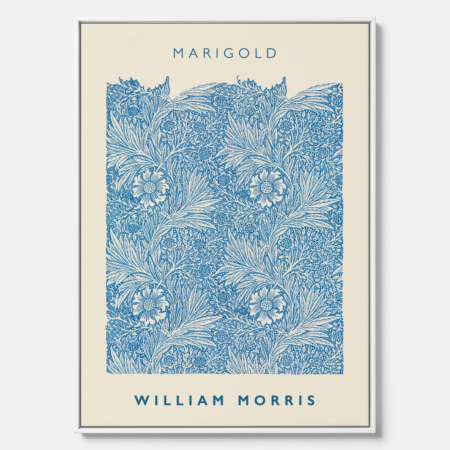 William Morris canvas med motivet Marigold. Affisch med William Morris-motiv.