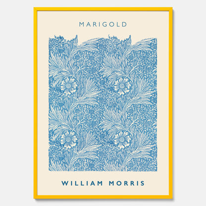 William Morris poster med motivet Marigold. Affisch med William Morris-motiv.