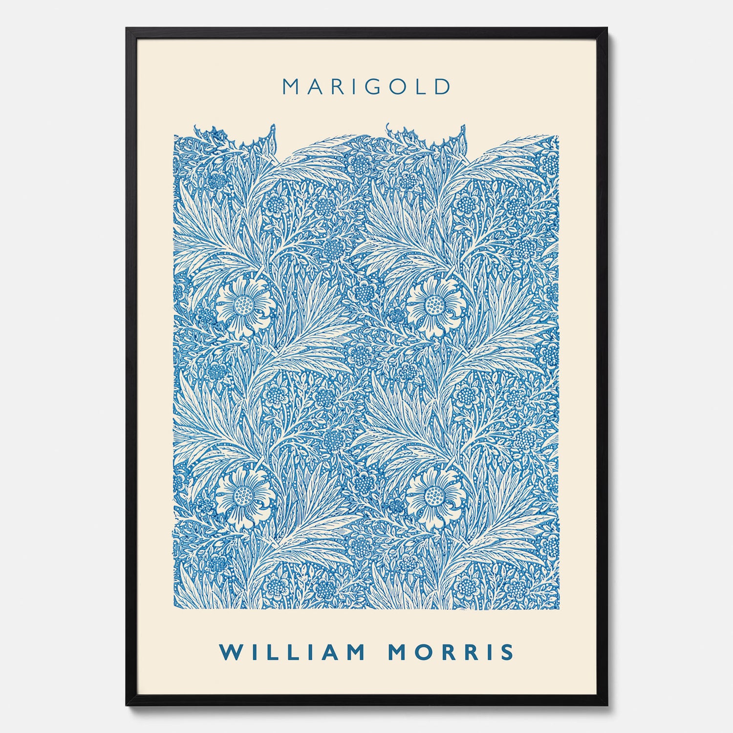 William Morris poster med motivet Marigold. Affisch med William Morris-motiv.