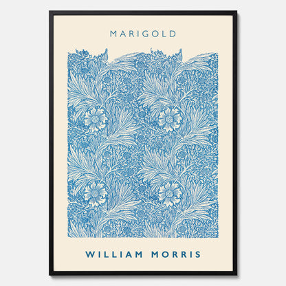 William Morris poster med motivet Marigold. Affisch med William Morris-motiv.