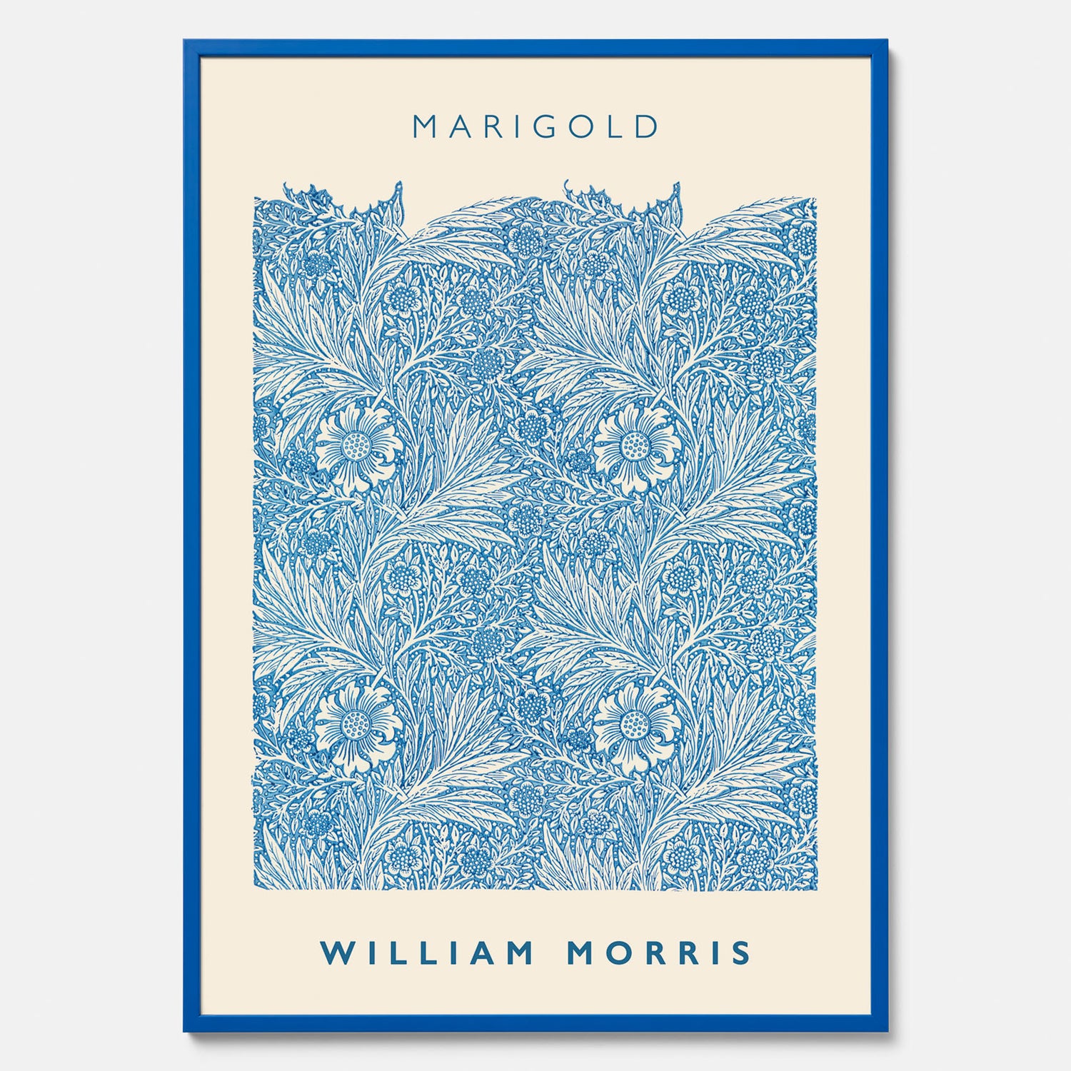 William Morris poster med motivet Marigold. Affisch med William Morris-motiv.