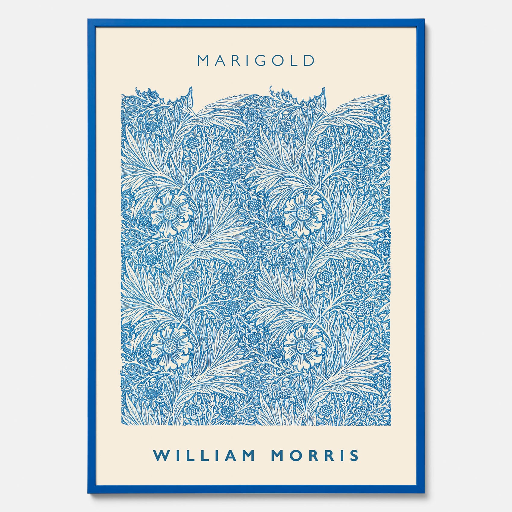 William Morris poster med motivet Marigold. Affisch med William Morris-motiv.