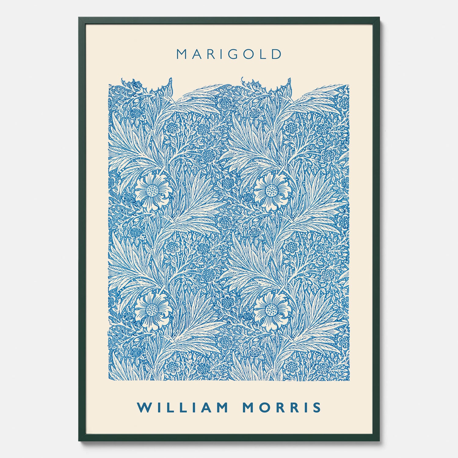 William Morris poster med motivet Marigold. Affisch med William Morris-motiv.