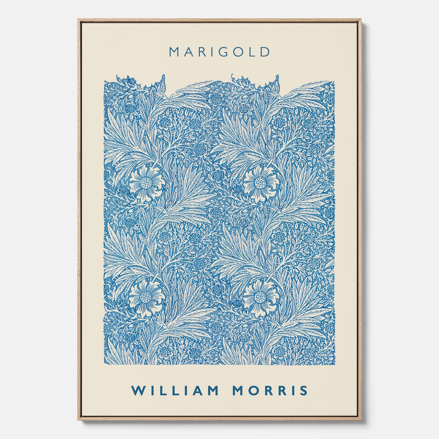 William Morris canvas med motivet Marigold. Affisch med William Morris-motiv.