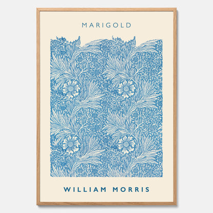 William Morris poster med motivet Marigold. Affisch med William Morris-motiv.