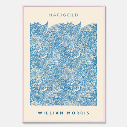 William Morris poster med motivet Marigold. Affisch med William Morris-motiv.