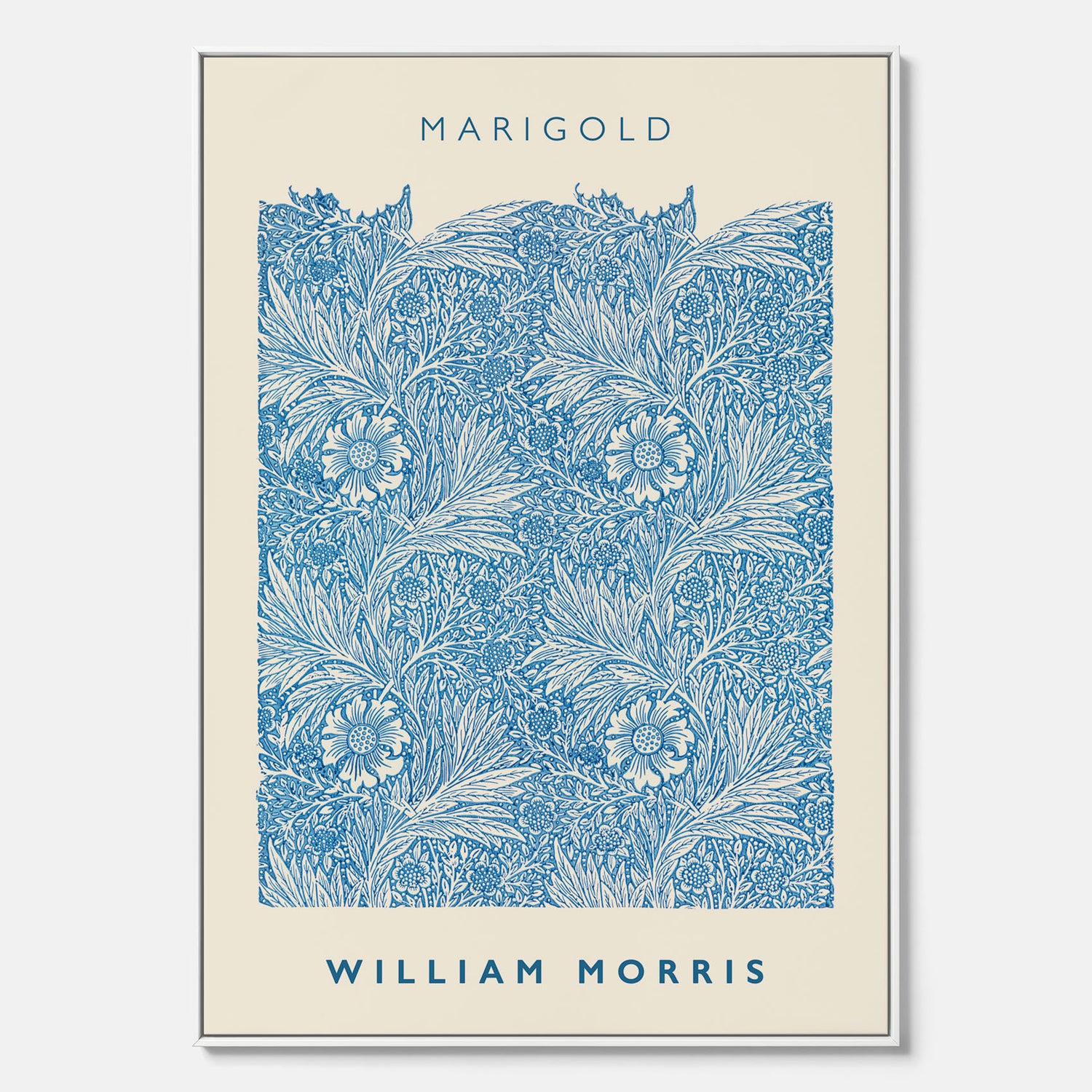 William Morris canvas med motivet Marigold. Affisch med William Morris-motiv.