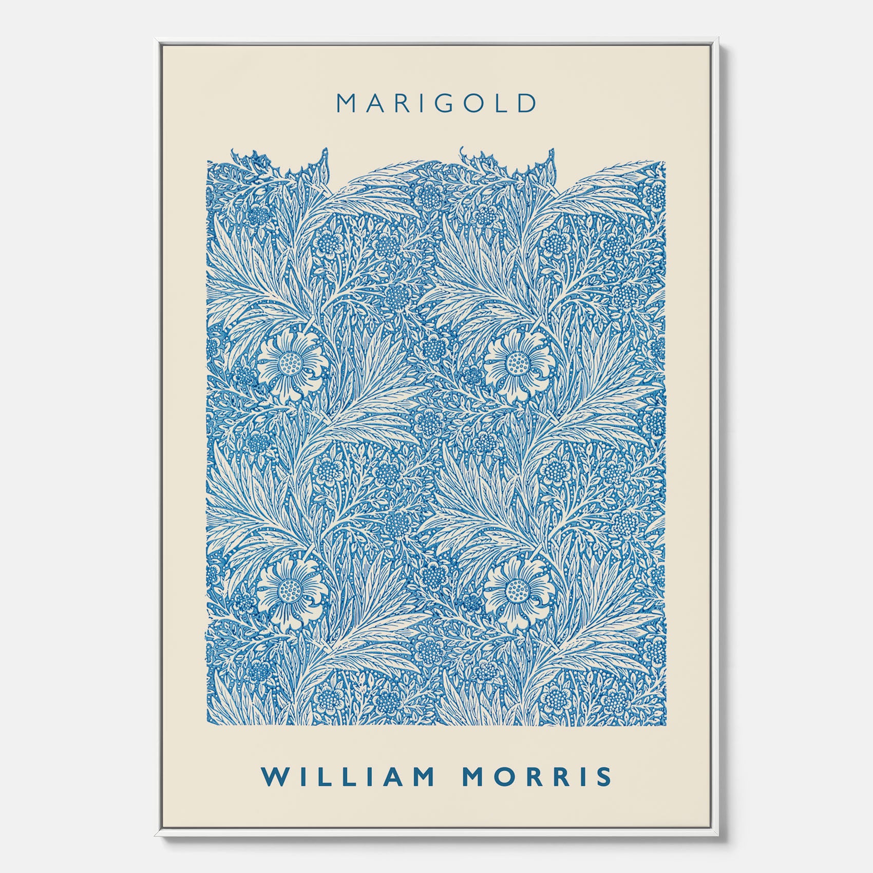 William Morris canvas med motivet Marigold. Affisch med William Morris-motiv.