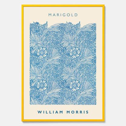 William Morris poster med motivet Marigold. Affisch med William Morris-motiv.