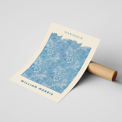 William Morris poster med motivet Marigold. Affisch med William Morris-motiv.