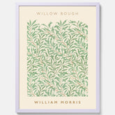 William Morris poster med motivet Willow Bough. Affisch med William Morris-motiv.