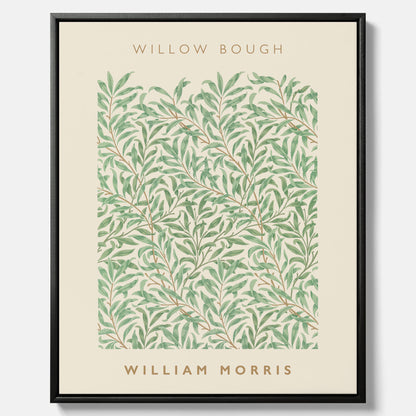 William Morris canvas med motivet Willow Bough. Affisch med William Morris-motiv.