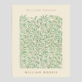 William Morris poster med motivet Willow Bough. Affisch med William Morris-motiv.