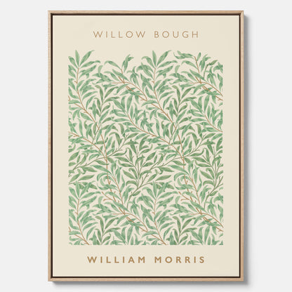 William Morris canvas med motivet Willow Bough. Affisch med William Morris-motiv.