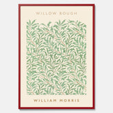 William Morris poster med motivet Willow Bough. Affisch med William Morris-motiv.
