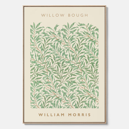 William Morris canvas med motivet Willow Bough. Affisch med William Morris-motiv.
