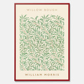 William Morris poster med motivet Willow Bough. Affisch med William Morris-motiv.