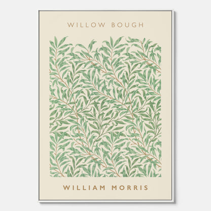 William Morris canvas med motivet Willow Bough. Affisch med William Morris-motiv.