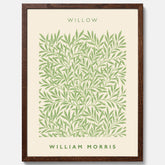 William Morris poster med motivet Willow. Affisch med William Morris-motiv.