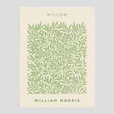 William Morris poster med motivet Willow. Affisch med William Morris-motiv.