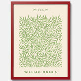 William Morris poster med motivet Willow. Affisch med William Morris-motiv.