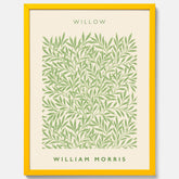 William Morris poster med motivet Willow. Affisch med William Morris-motiv.
