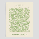William Morris poster med motivet Willow. Affisch med William Morris-motiv.