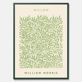 William Morris poster med motivet Willow. Affisch med William Morris-motiv.