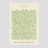 William Morris poster med motivet Willow. Affisch med William Morris-motiv.