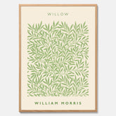 William Morris poster med motivet Willow. Affisch med William Morris-motiv.