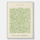 William Morris canvas med motivet Willow. Affisch med William Morris-motiv.