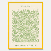 William Morris poster med motivet Willow. Affisch med William Morris-motiv.