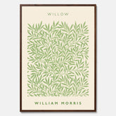 William Morris poster med motivet Willow. Affisch med William Morris-motiv.