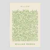 William Morris poster med motivet Willow. Affisch med William Morris-motiv.