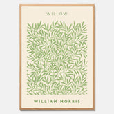 William Morris poster med motivet Willow. Affisch med William Morris-motiv.