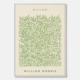 William Morris canvas med motivet Willow. Affisch med William Morris-motiv.