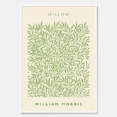 William Morris poster med motivet Willow. Affisch med William Morris-motiv.