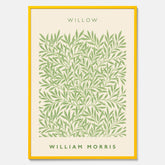 William Morris poster med motivet Willow. Affisch med William Morris-motiv.